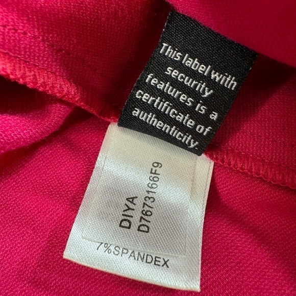 Diane Von Furstenberg Womens V-Neck Fit & Flare Dress Barbiecore Pink Women’s 2 - Picture 6 of 15